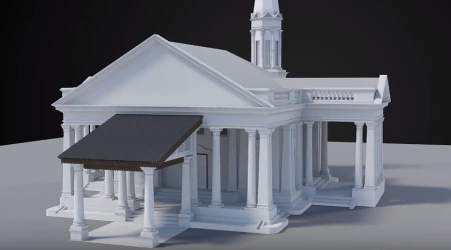 3D Simulation Showcase Armenian Apostolic Church