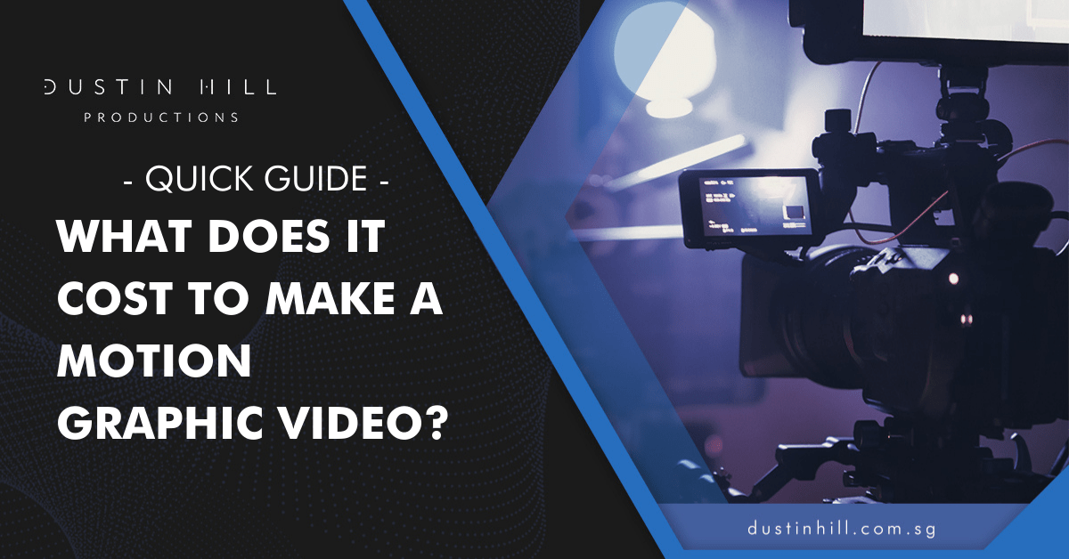 [Banner] Quick Guide What Does It Cost to Make a Motion Graphic Video of 1 Min