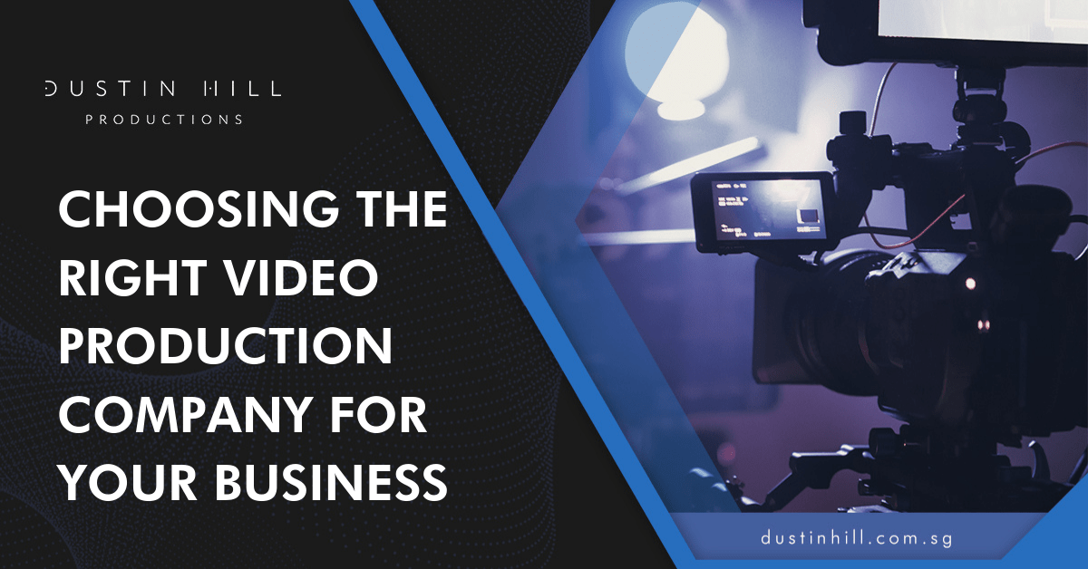 Banner of choosing the right video production company for your business